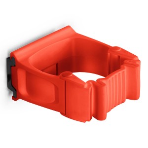 Vikan Toolflex One Holder TF2-2 Red - 2-Pack with Wall Adapter for Efficient Tool Organization